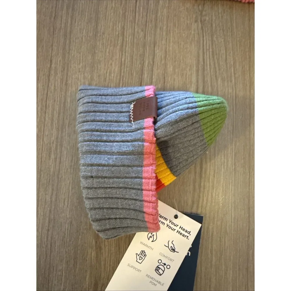 NEW Sesame Street X Love‎ Your Melon Beanie Lightweight Colorblock